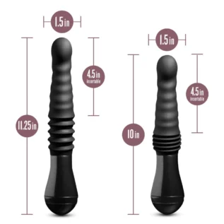 Пульсатор Temptasia by Blush - Lazarus Thrusting Dildo - Black 15 Зображення Пульсатор Temptasia by Blush - Lazarus Thrusting Dildo - Black