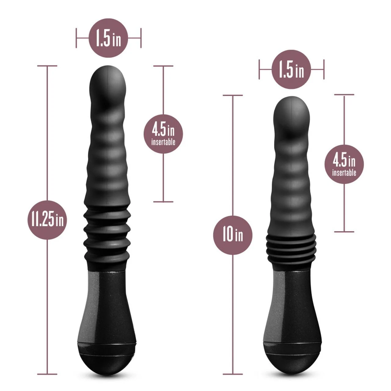 Пульсатор Temptasia by Blush - Lazarus Thrusting Dildo - Black 7 Пульсатор Temptasia by Blush - Lazarus Thrusting Dildo - Black - Зображення 5