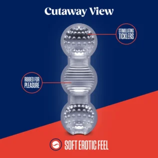 Мастурбатор Rize - Feelz Masturbator - Clear 12 Зображення Мастурбатор Rize - Feelz Masturbator - Clear