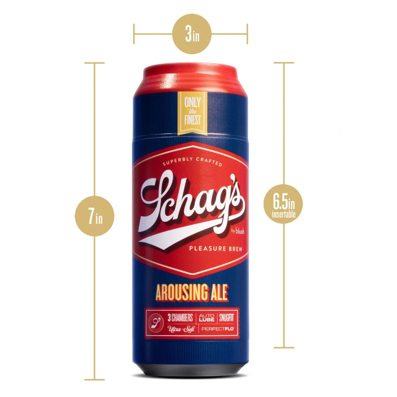 Мастурбатор Schag’s by Blush - Arousing Ale Masturbator - Frosted 8 Мастурбатор Schag’s by Blush - Arousing Ale Masturbator - Frosted - Зображення 6