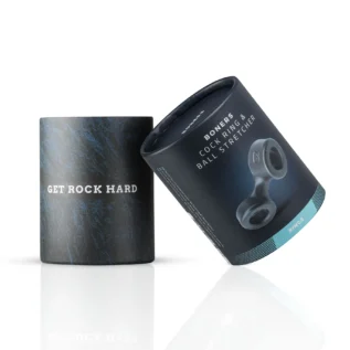 Зображення Ерекційне кільце Boners Cock Ring And Ball Stretcher - Grey