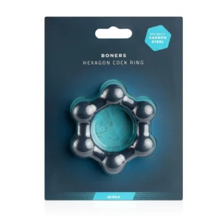 Зображення Ерекційне кільце Boners Hexagon Cock Ring