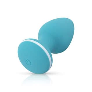Зображення Анальна вібропробка Cala Azul - Blanca Vibrating anal plug