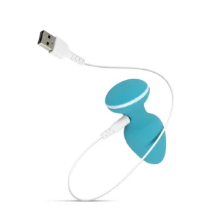 Зображення Анальна вібропробка Cala Azul - Blanca Vibrating anal plug