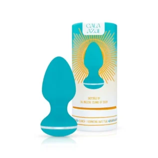 Зображення Анальна вібропробка Cala Azul - Blanca Vibrating anal plug