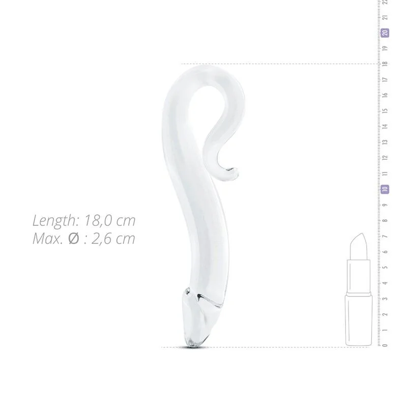Скляний дилдо Gildo Glass Dildo No. 14 4 Скляний дилдо Gildo Glass Dildo No. 14 - Зображення 2