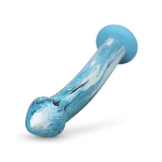 Скляний дилдо Gildo Ocean Ripple 14 Скляний дилдо Gildo Ocean Ripple - Зображення 4