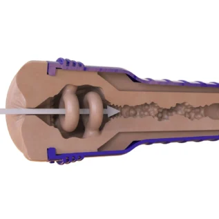 Зображення Мастурбатор-попка Fleshlight Boost Blast Female Light Medium Flesh Turbo Tech