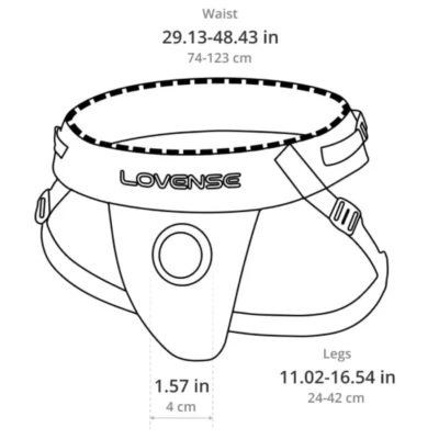 Зображення Трусики для страпона Lovense Strapless Harness, для Lovense Lapis strap-on