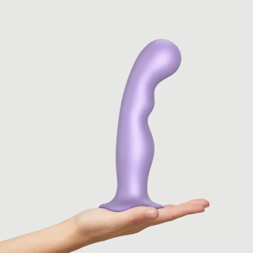 Насадка для страпона Strap-On-Me Dildo Plug P&G Lilas Metallic XXL - Зображення 2