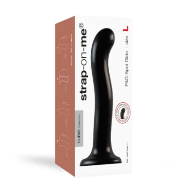 Зображення Насадка для страпона Strap-On-Me P&G-Spot Dildo, силикон, размер L