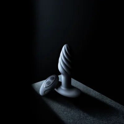 Зображення Анальна пробка з вібрацією та перлинним масажем Dorcel Spin Plug