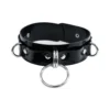 Зображення Нашийник для фіксації Feral Feelings - D-Rings Black