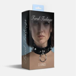 Зображення Нашийник для фіксації Feral Feelings - D-Rings