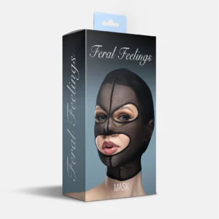 Alternative view of Маска сітка з відкритим ротом та очима Feral Feelings - Mask