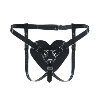 Трусики Серце для страпону Feral Feelings - Hearts Strap-on Belt