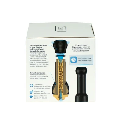 Зображення Вакуумна інтерактивна насадка для мастурбатора Kiiroo PowerBlow