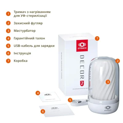 Мастурбатор Otouch DECOR 2 18 Зображення Мастурбатор Otouch DECOR 2
