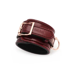 Шкіряні поножі Liebe Seele Wine  Ankle Cuffs - Зображення 3