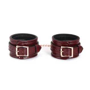 Шкіряні поножі Liebe Seele Wine  Ankle Cuffs