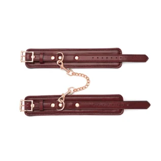 Шкіряні поножі Liebe Seele Wine  Ankle Cuffs - Зображення 4