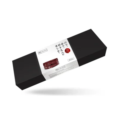 Зображення Шкіряний пояс для бондажу Liebe Seele Wine Waist Cuff