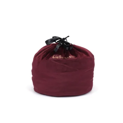 Оксамитовий мішечок для зберігання іграшок Liebe Seele Wine  Large Storage Bag Cylindrical