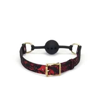 Повітропроникний кляп Liebe Seele Victorian Garden Ball Gag 11 Зображення Повітропроникний кляп Liebe Seele Victorian Garden Ball Gag