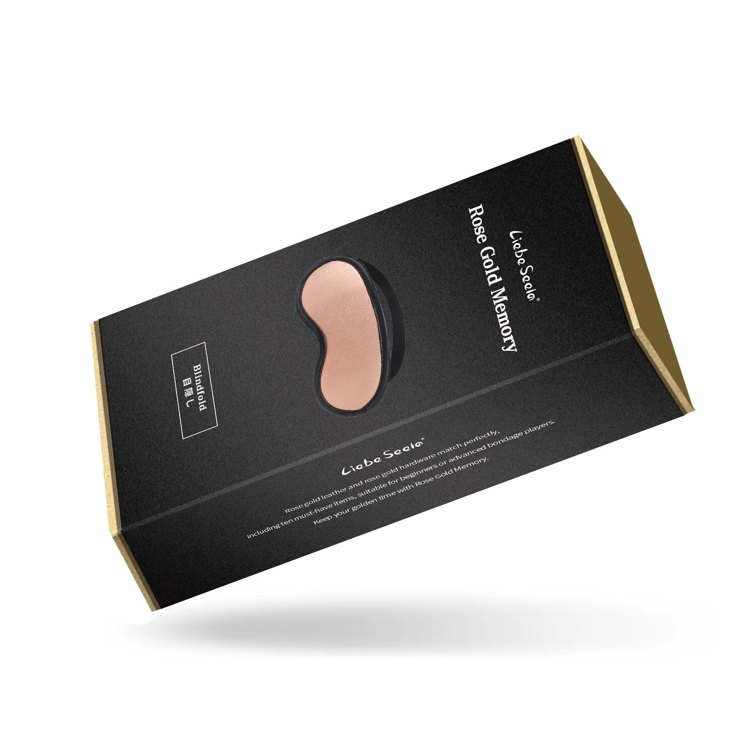 Маска на очі Liebe Seele Rose Gold Memory Blindfold 10 Маска на очі Liebe Seele Rose Gold Memory Blindfold - Зображення 8