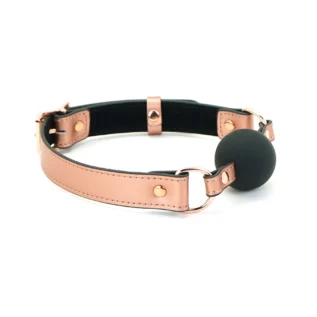 Кляп Liebe Seele Gold Memory Ball Gag 14 Кляп Liebe Seele Gold Memory Ball Gag - Зображення 3