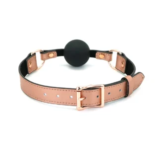 Кляп Liebe Seele  Gold Memory Ball Gag