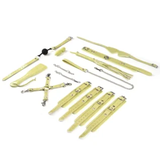 Alternative view of БДСМ-набір для початківців Liebe Seele Macaron 9pcs Bondage Kit-Melon