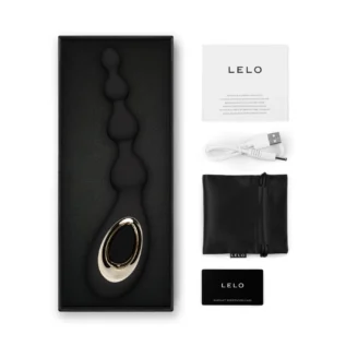 Анальне намисто з вібрацією LELO Soraya Beads Black 13 Зображення Анальне намисто з вібрацією LELO Soraya Beads Black