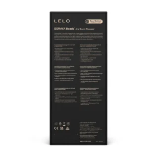 Анальне намисто з вібрацією LELO Soraya Beads Black 15 Зображення Анальне намисто з вібрацією LELO Soraya Beads Black