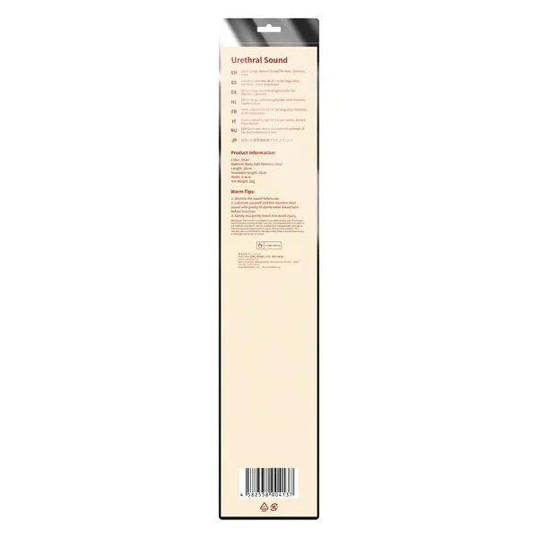 Уретральний стимулятор Liebe Seela Urethral Sound Stainless Steel 26cm 5 Уретральний стимулятор Liebe Seela Urethral Sound Stainless Steel 26cm - Зображення 3