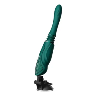 Зображення Компактна смарт секс-машина Zalo – Sesh Turquoise Green
