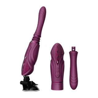 Компактна смарт секс-машина Zalo – Sesh Velvet Purple