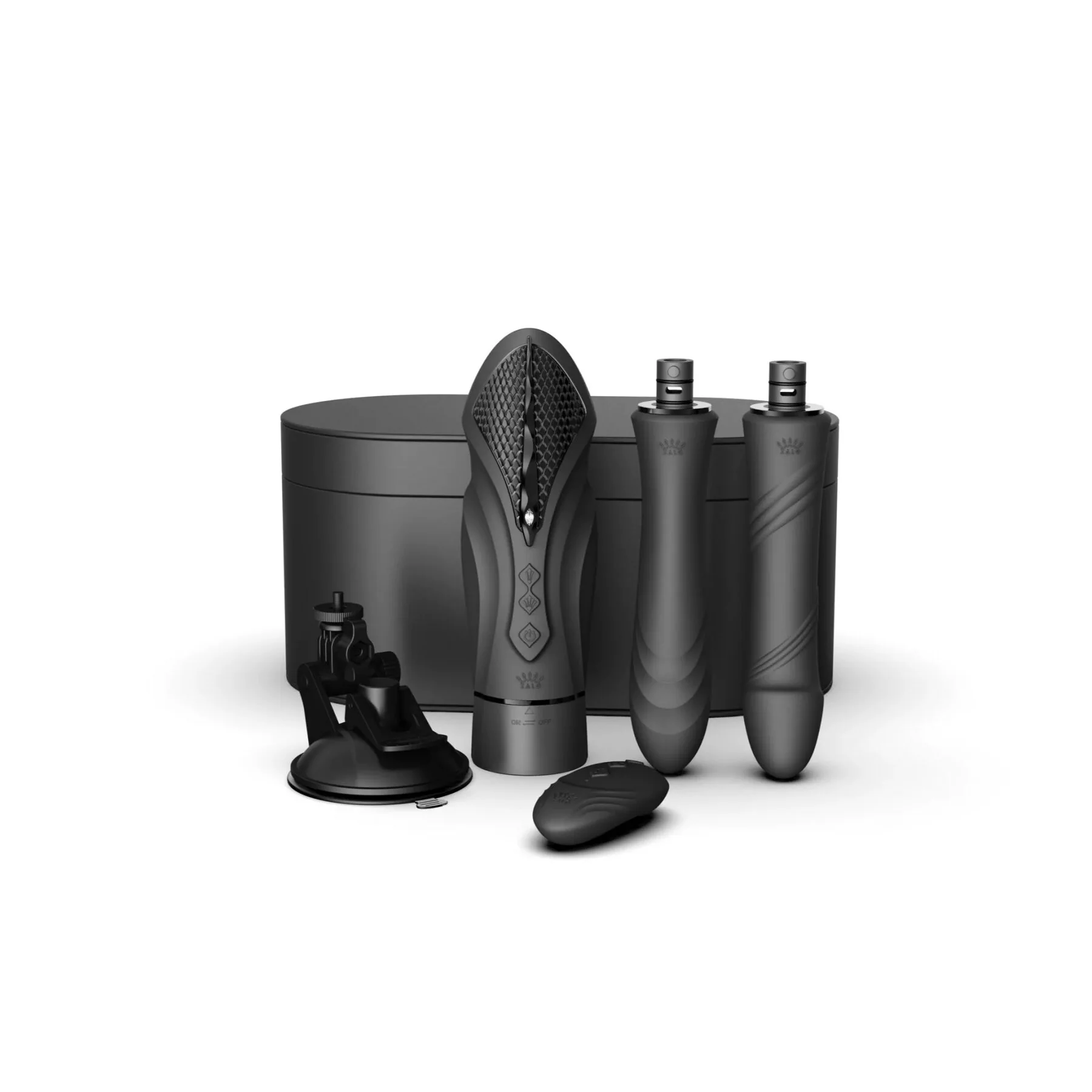 Компактна смарт секс-машина Zalo – Sesh Obsidian Black 4 Компактна смарт секс-машина Zalo – Sesh Obsidian Black - Зображення 2
