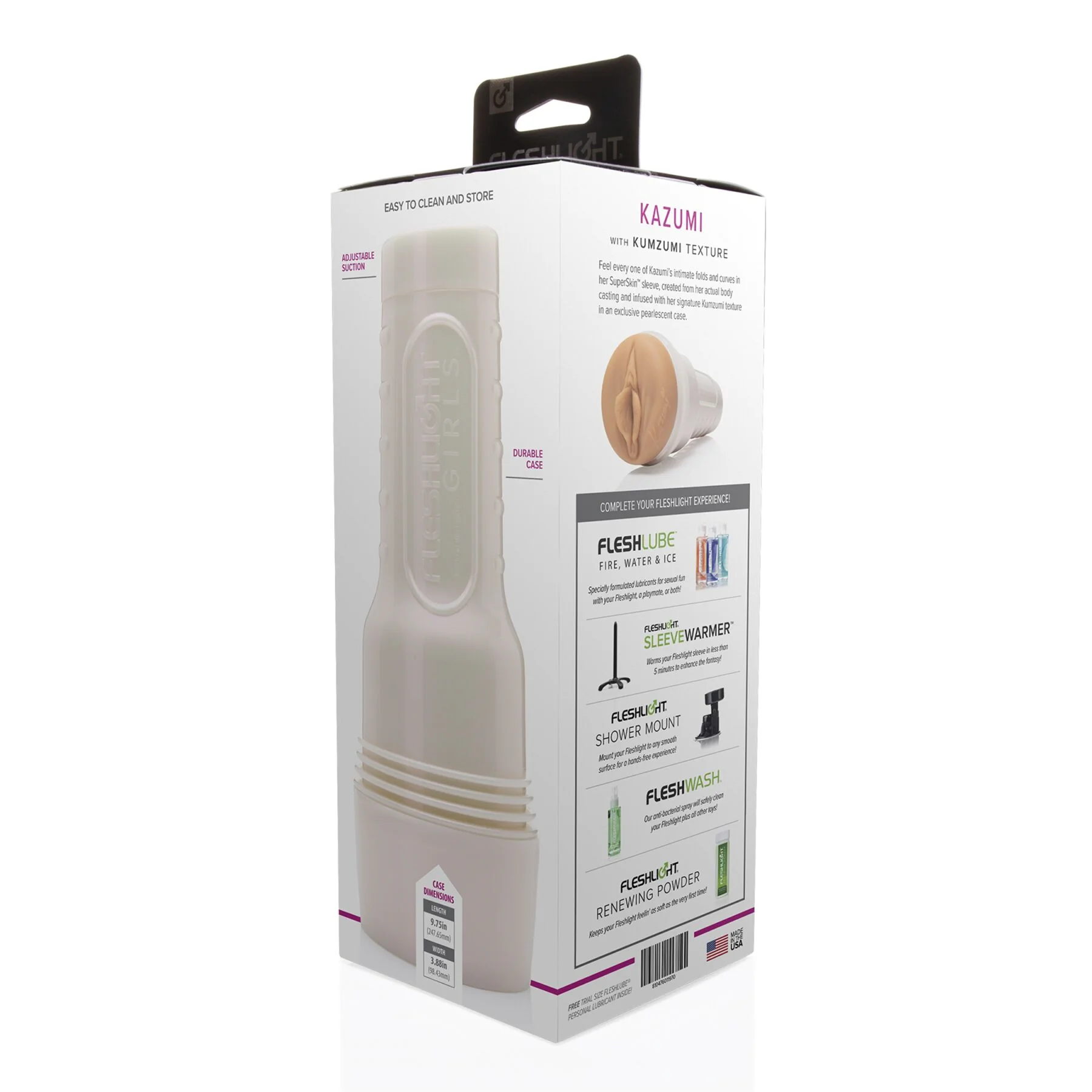 Мастурбатор Fleshlight Girls: Kazumi — Kumzumi 9 Мастурбатор Fleshlight Girls: Kazumi — Kumzumi - Зображення 7