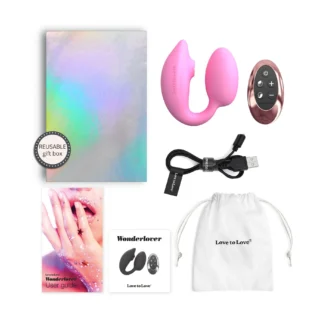 Віброяйце з вакуумною кліторальною стимуляцією Love To Love Wonderlover PINK PASSION 16 Зображення Віброяйце з вакуумною кліторальною стимуляцією Love To Love Wonderlover PINK PASSION