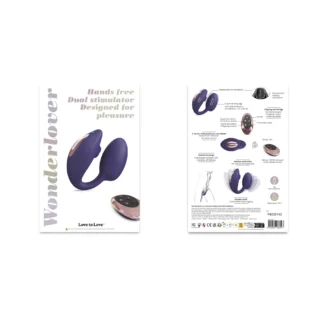 Віброяйце з вакуумною кліторальною стимуляцією Love To Love Wonderlover MIDNIGHT INDIGO 17 Зображення Віброяйце з вакуумною кліторальною стимуляцією Love To Love Wonderlover MIDNIGHT INDIGO