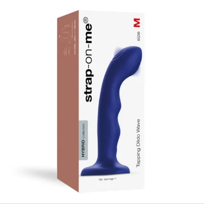 Зображення Насадка для страпона Strap-On-Me TAPPING DILDO WAVE – NIGHT