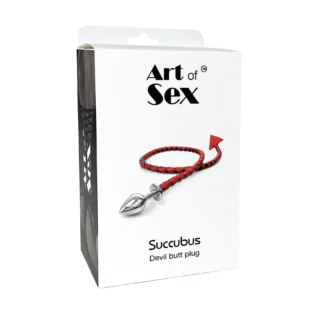 Зображення Металева анальна пробка з диявольським хвостом Art of Sex - Succubus