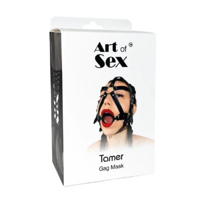 Зображення Кляп-маска з силіконовим кільцем Art of Sex - Tamer