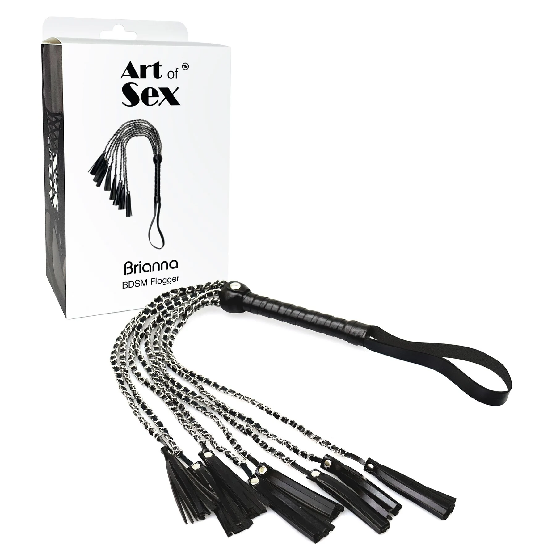 Ажурний батіг з екошкіри Art of Sex - Brianna 5 Ажурний батіг з екошкіри Art of Sex - Brianna - Зображення 3