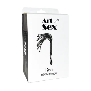 Ажурний батіг Кішка з екошкіри Art of Sex - Kani - Зображення 4