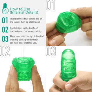 Стимулятор для ерогенних зон Tenga UNI Emerald - Зображення 3