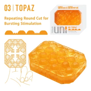 Alternative view of Стимулятор для ерогенних зон Tenga UNI Topaz