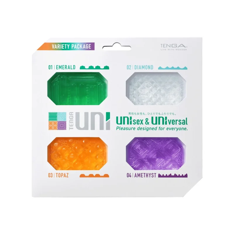 Набір стимуляторів для ерогенних зон Tenga Egg UNI Variety Pack 4pcs