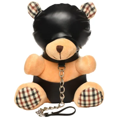 Плюшевий ведмедик HOODED Teddy Bear БДСМ